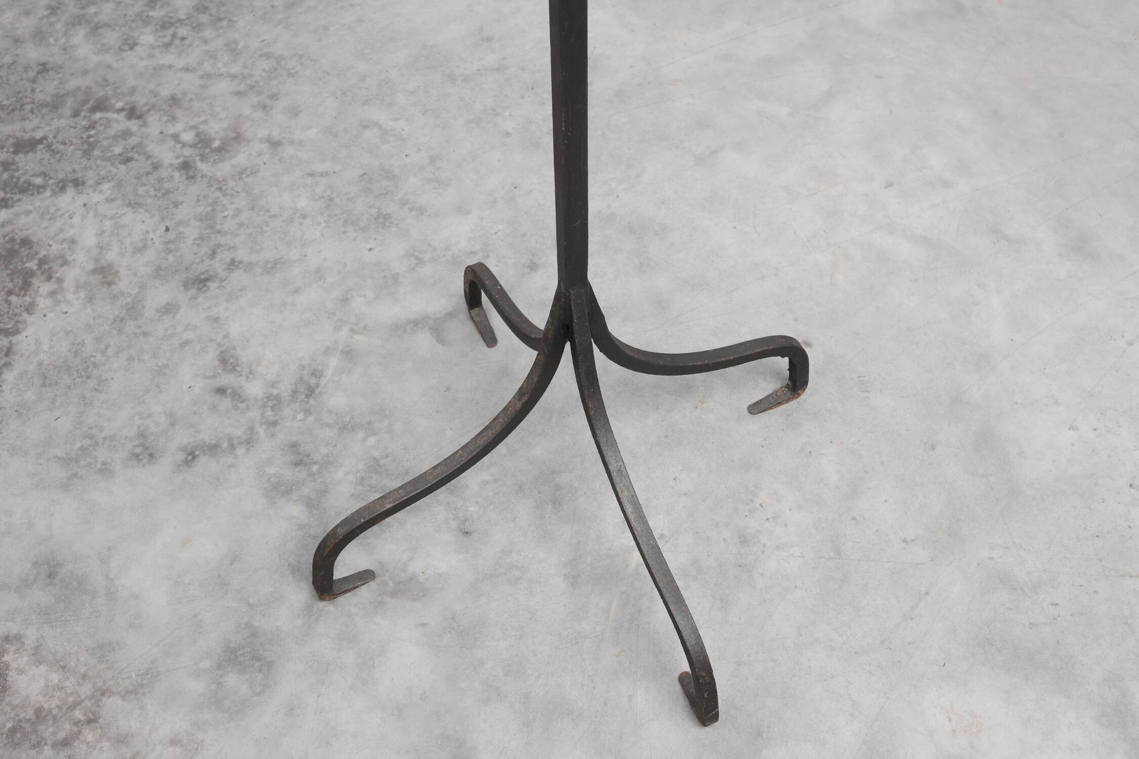 Neo‑Gothic Wrought‑Iron Candelabrum, France 19th Century