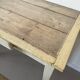 Small old wooden table