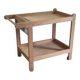 Solid wood serving trolley (Pine) - mid 20th century