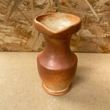 Ancien pichet les grottes dieulefit céramique beige vintage