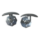 Aluminum cloakroom hooks