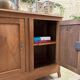 Small solid wood sideboard
