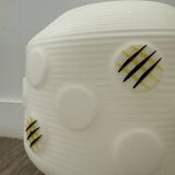 Scandinavian opaline globe from the 60s
