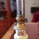 Porcelain and copper oil lamp