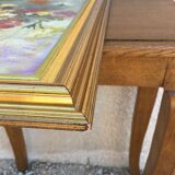 Painting on wood bouquet of flowers