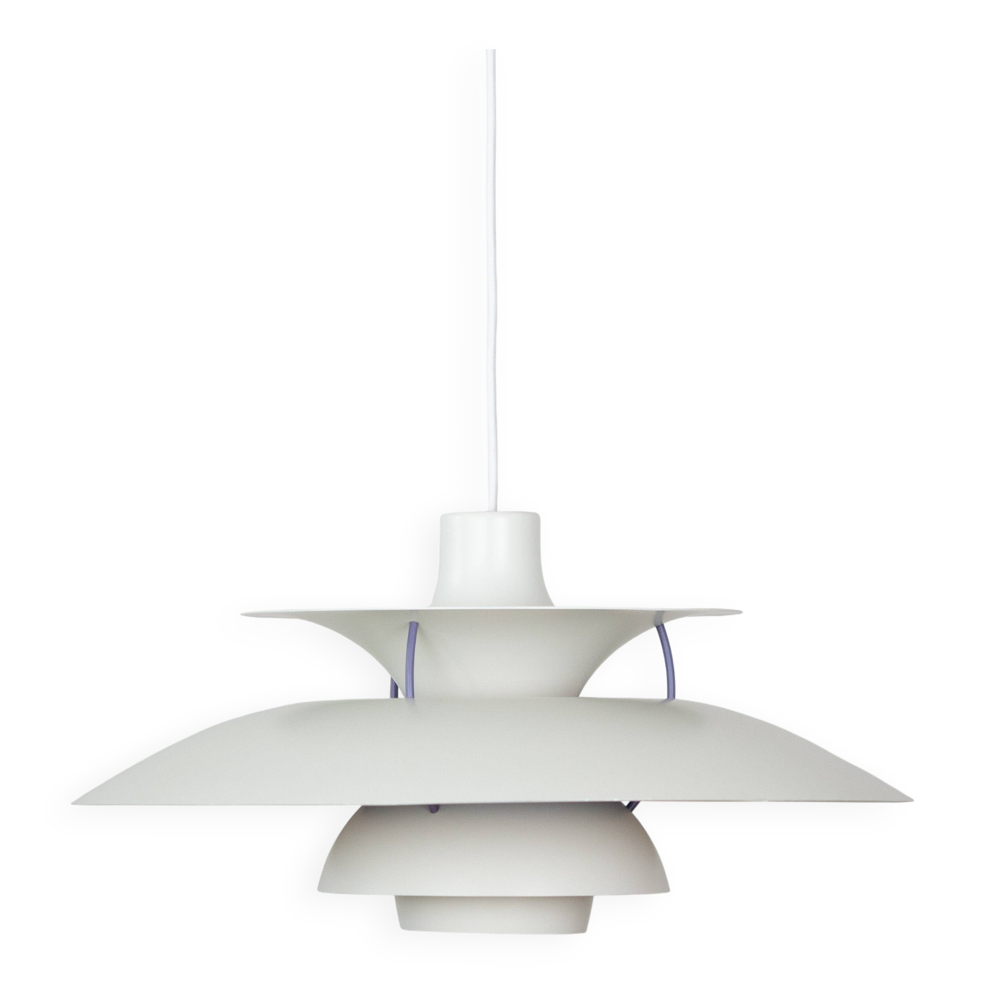 Danish vintage pendant lamp PH 5 by Poul Henningsen, Louis Poulsen, 1958