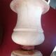 Vase en albatre Médicis rosé et creme