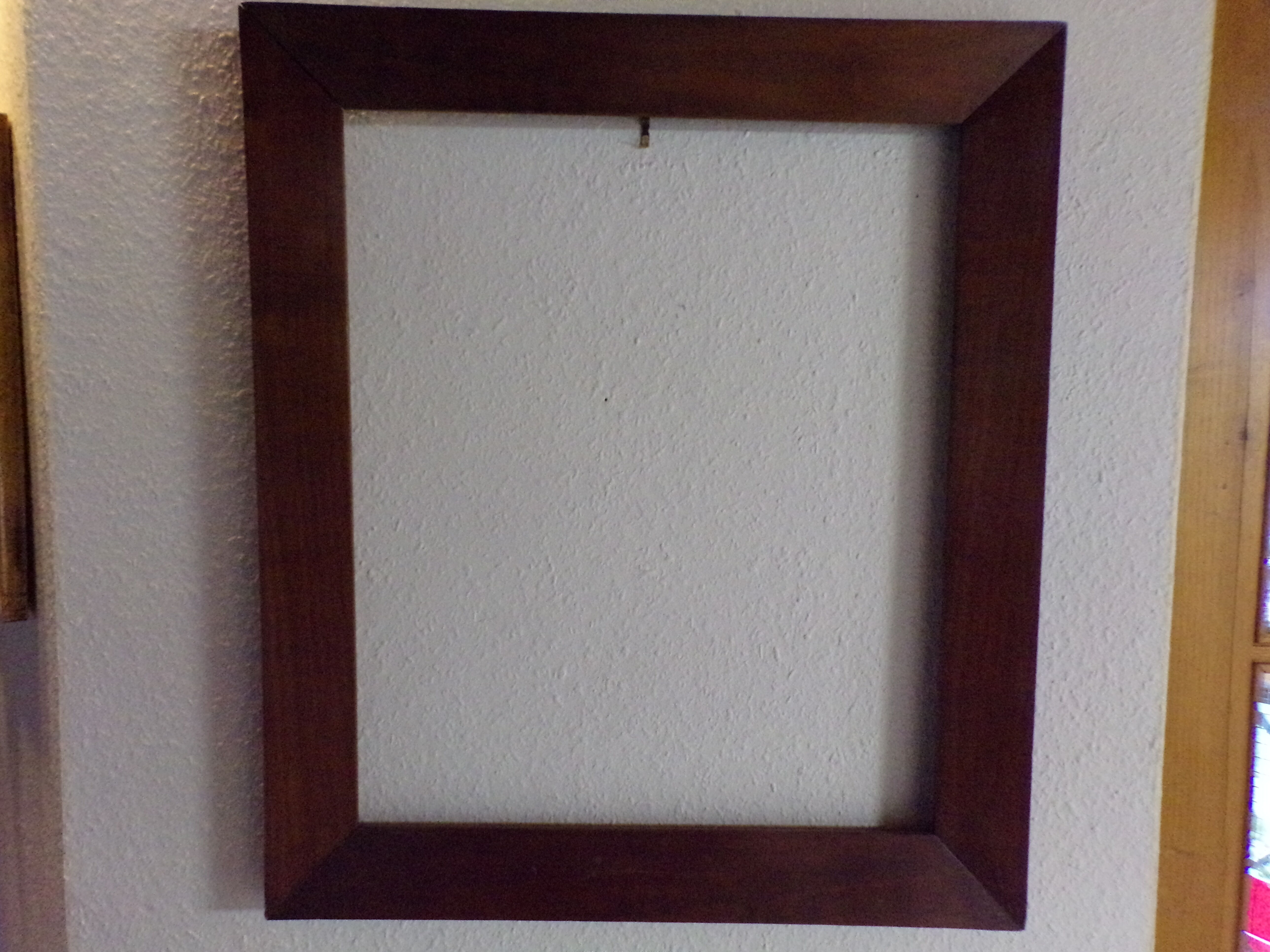 Ancient alsatian-style wood frame