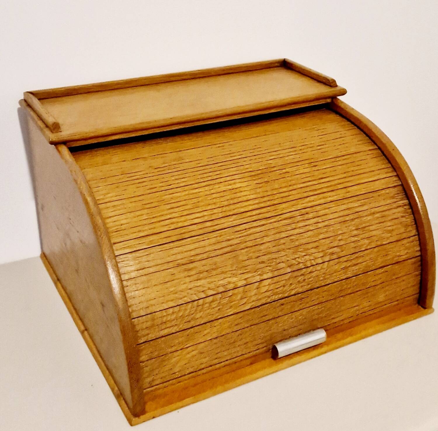 Old oak curtain storage file