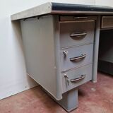 Metal industrial desk
