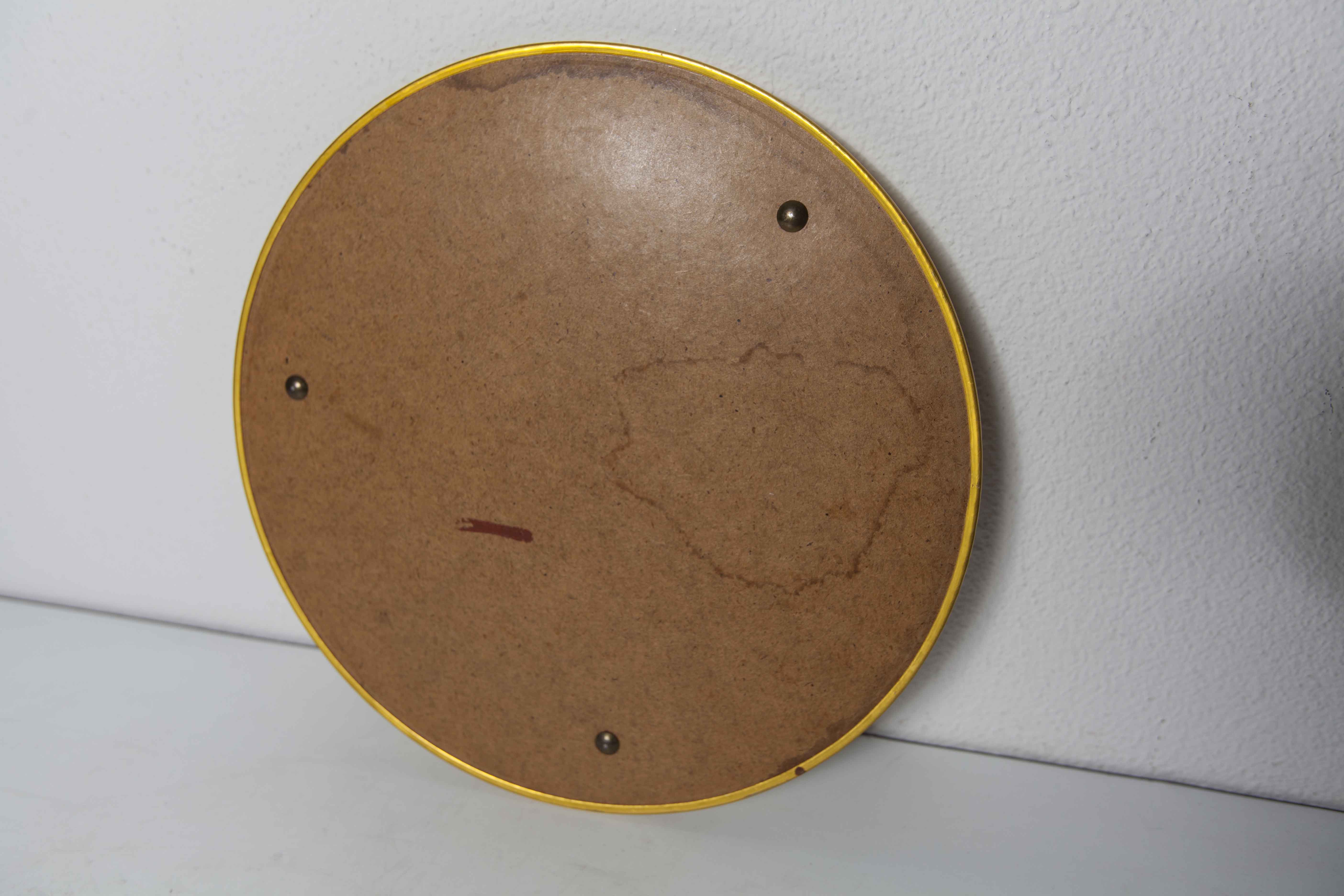 Golden mirror top 1960 d32cm