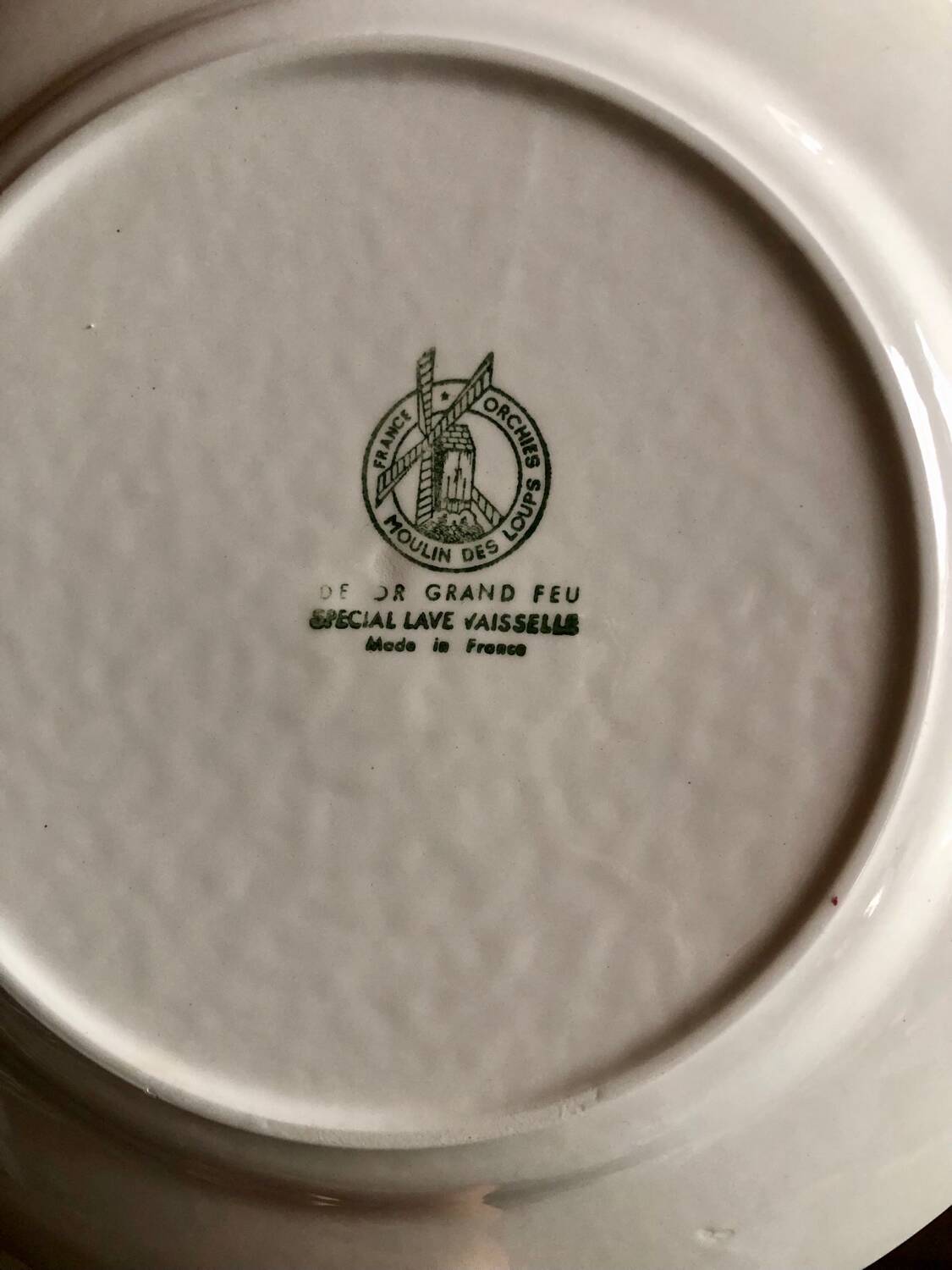 Fish service at Moulin Des Loups