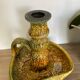Enamel hand candle holder