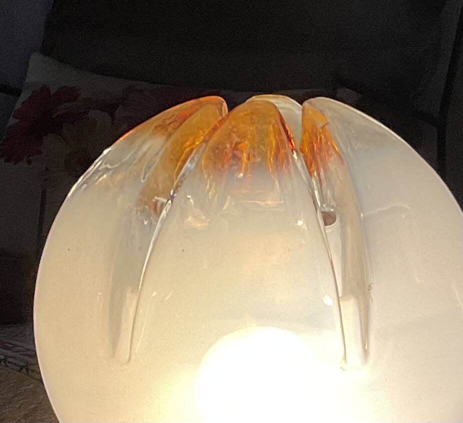 Lampe à poser Italienne 70’ verre murano