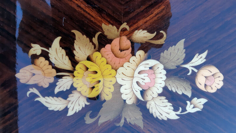 Branded platter and vintage brass