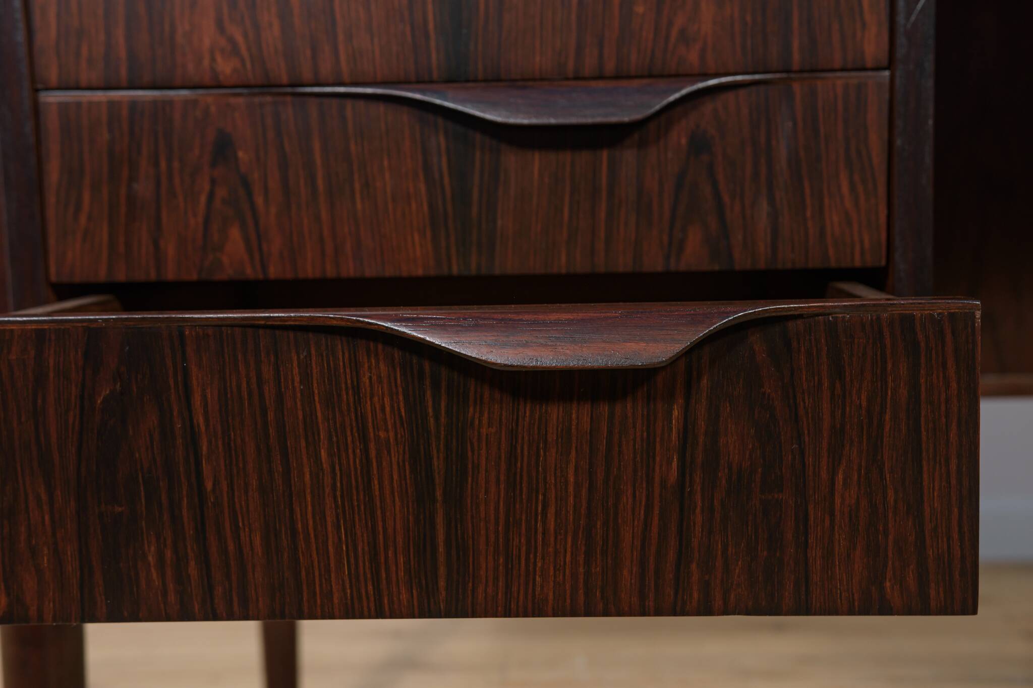 Mid-Century Freestanding Rosewood Desk, Denmark, 1960s