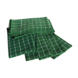 Vintage tablecloth and towels