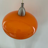 Vintage orange hanging lamp