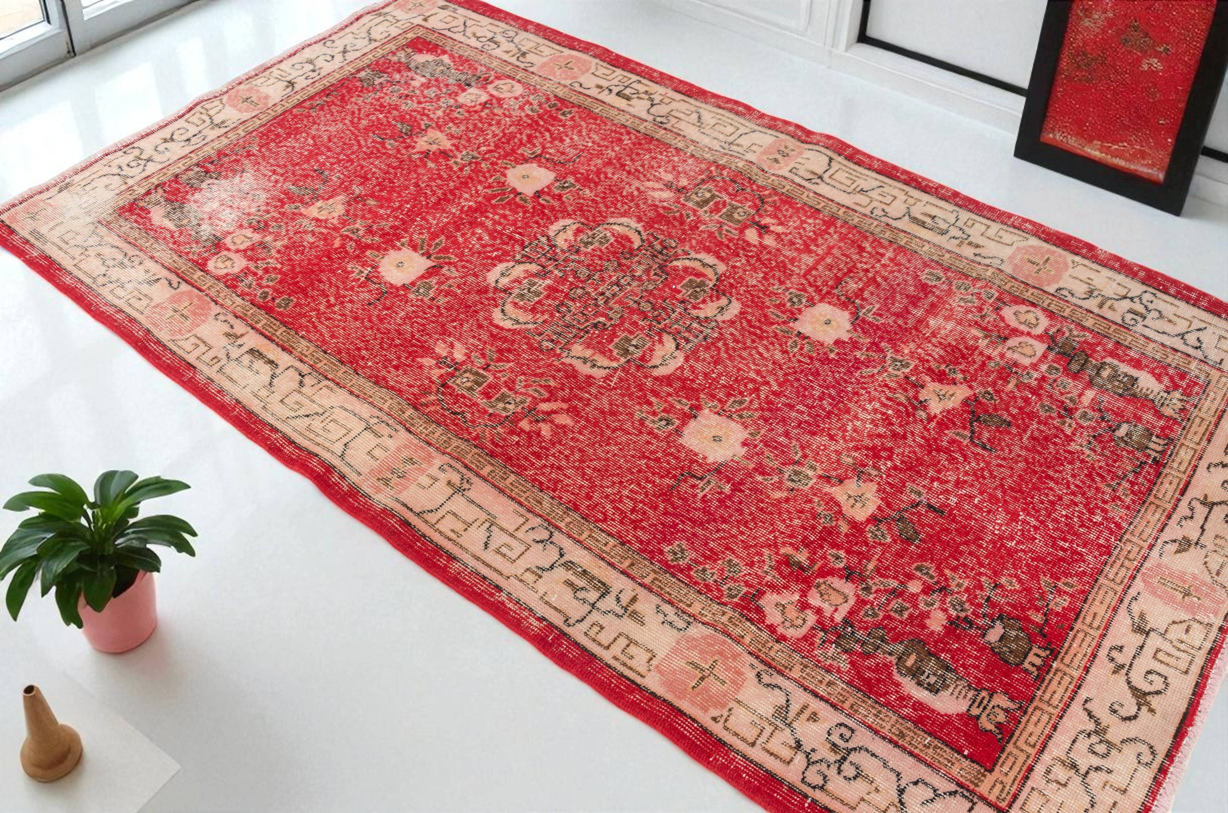 Bohemian Anatolian Vintage Rug sku 1091