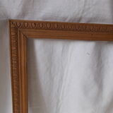Carved wooden frame