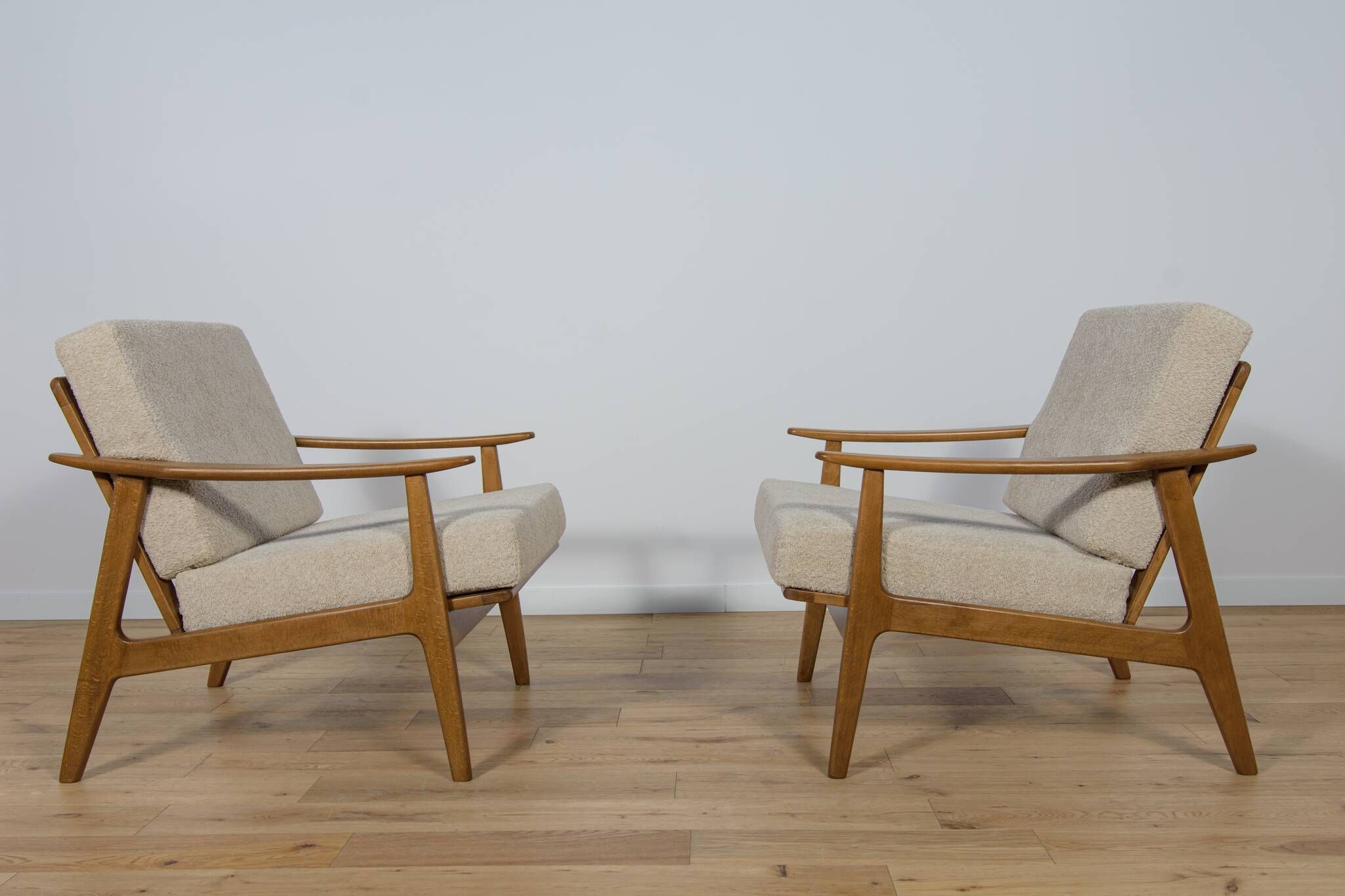 Fauteuils polonais des années 50 modèle 5825, années 1960, ensemble de 2