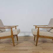 Fauteuils polonais des années 50 modèle 5825, années 1960, ensemble de 2