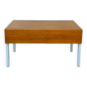 Vintage teak bedside table 1960