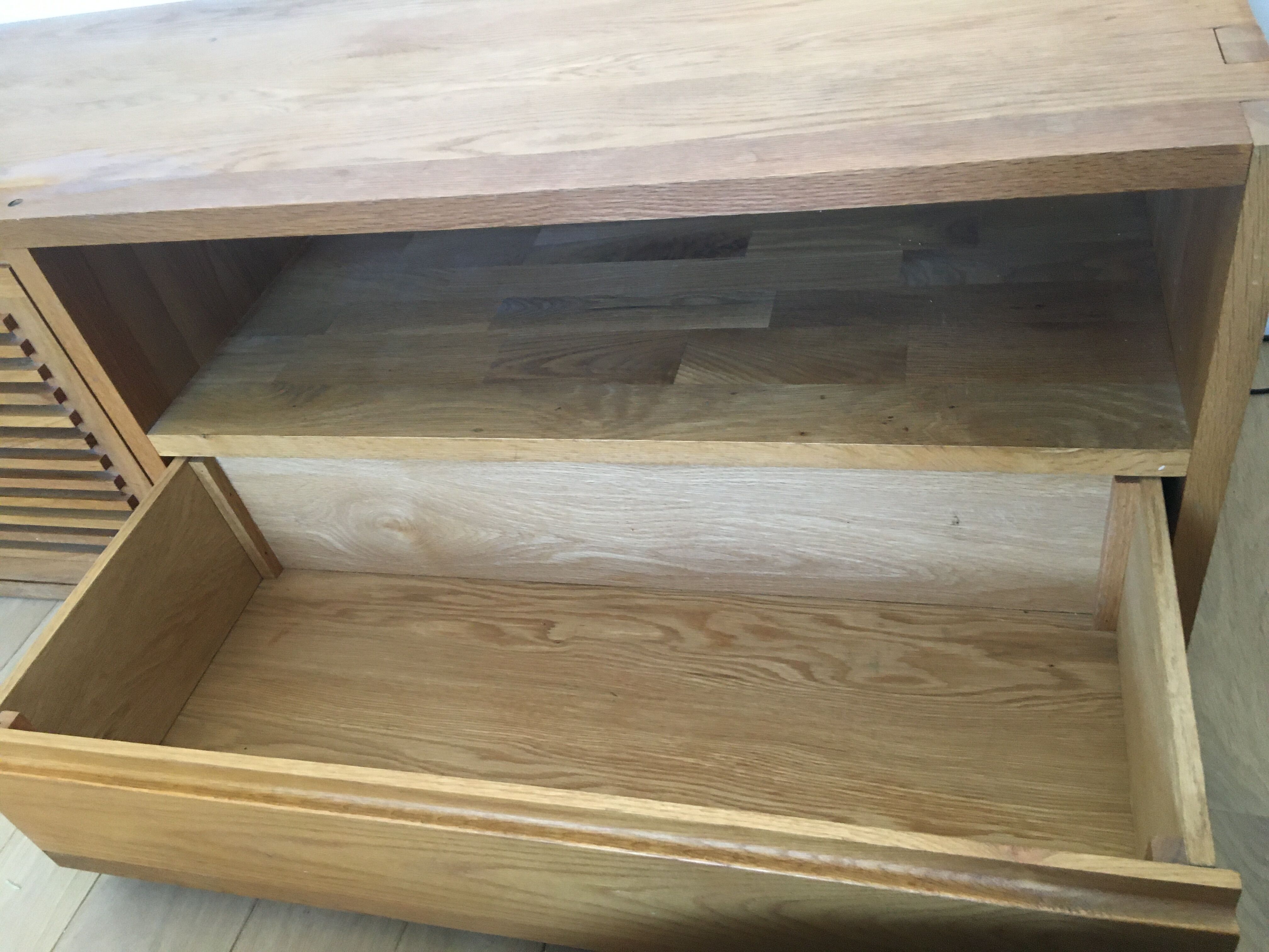 Oak console furniture