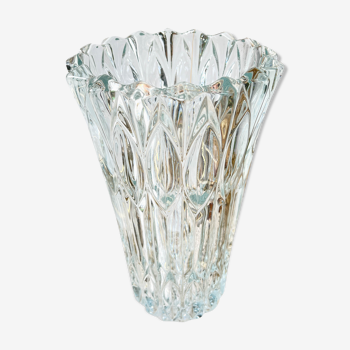 Vase en verre vintage