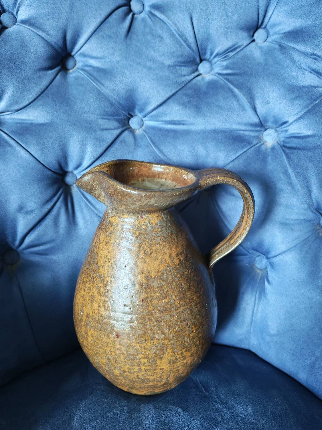 Collection de trois vases en grès  Rudi Stahl Studio Pottery 1970