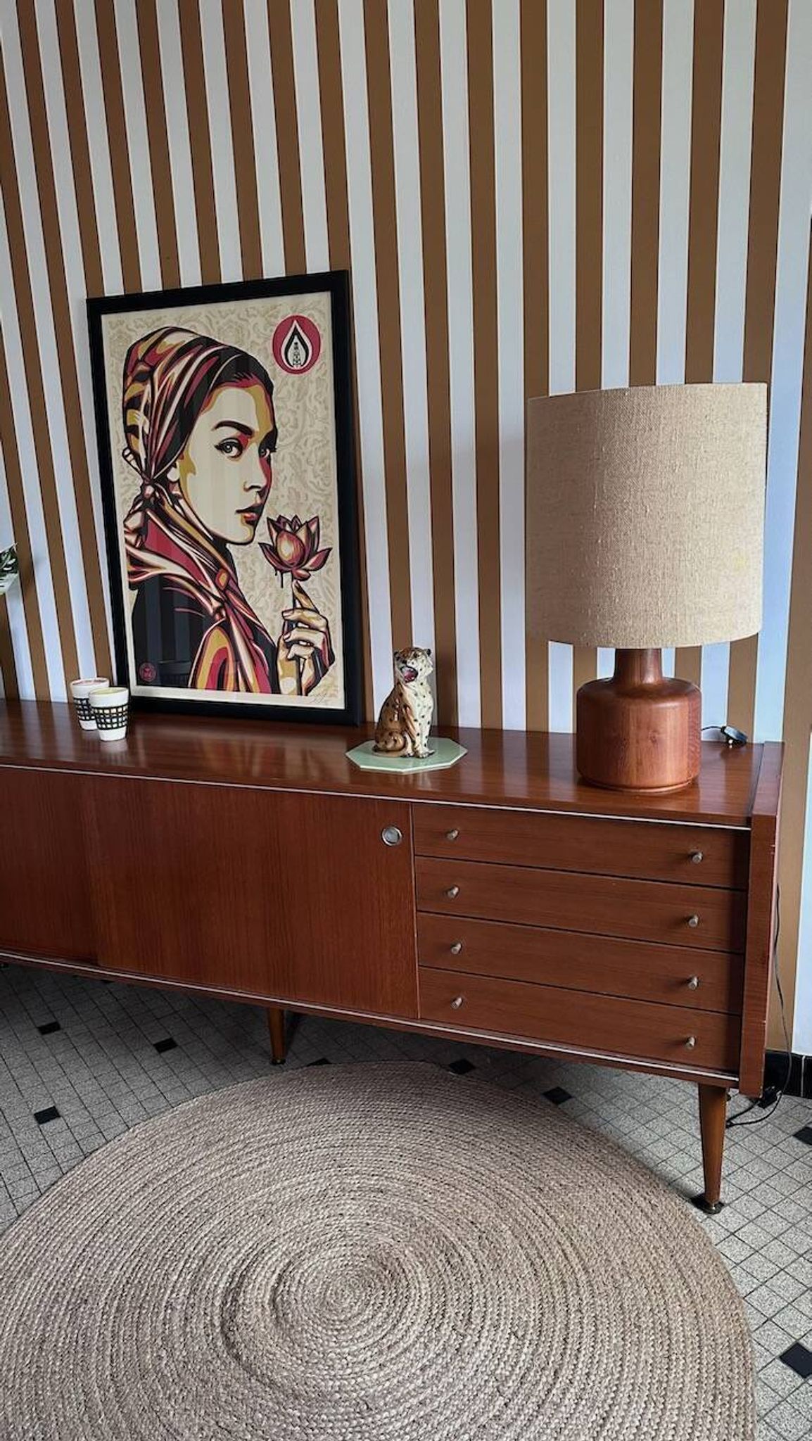 Grande enfilade vintage
