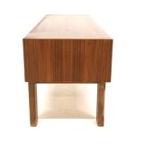 Scandinavian walnut chest of drawers, Sweden, 1960