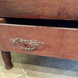 Old oak cabinet with drawer