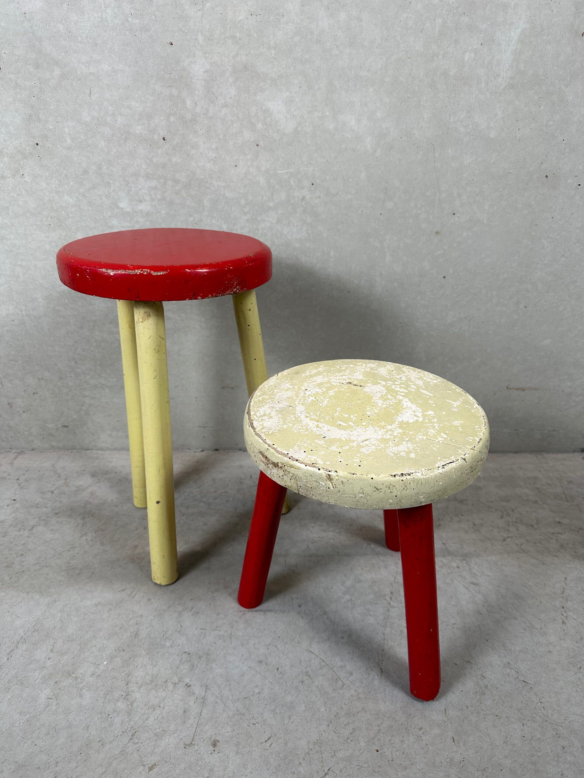 Paire de tabourets