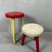 Vintage set of plant tables/stools