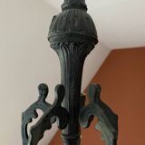 Lustre ancien  Pampilles