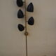 Wall lamp mounted brass, reissue italy, 1950