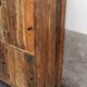 Old wooden cabinet. 8 doors.