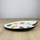 Ceramic cheese platter by Elchinger, 1950s, palette.