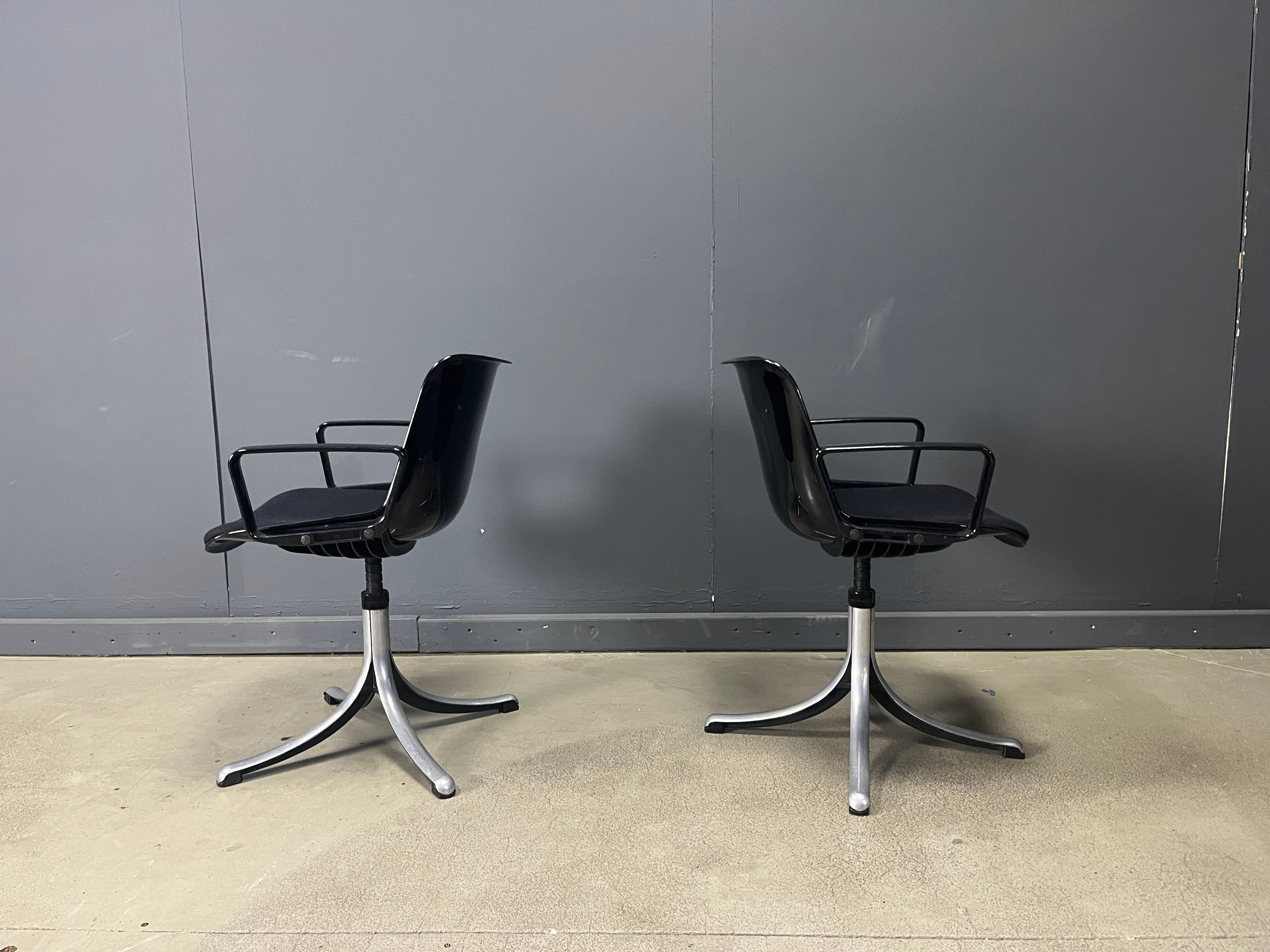 Chaises 'Modus' d'Osvaldo Borsani pour Tecno, années 1970 - ensemble de 2