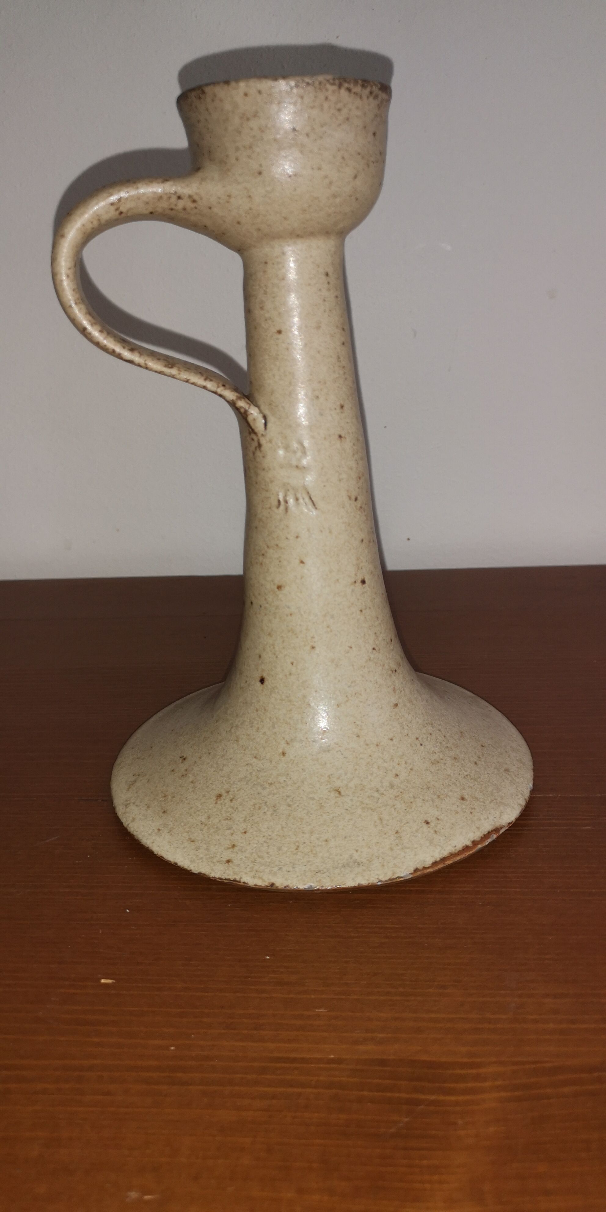 Vintage ceramic candlestick
