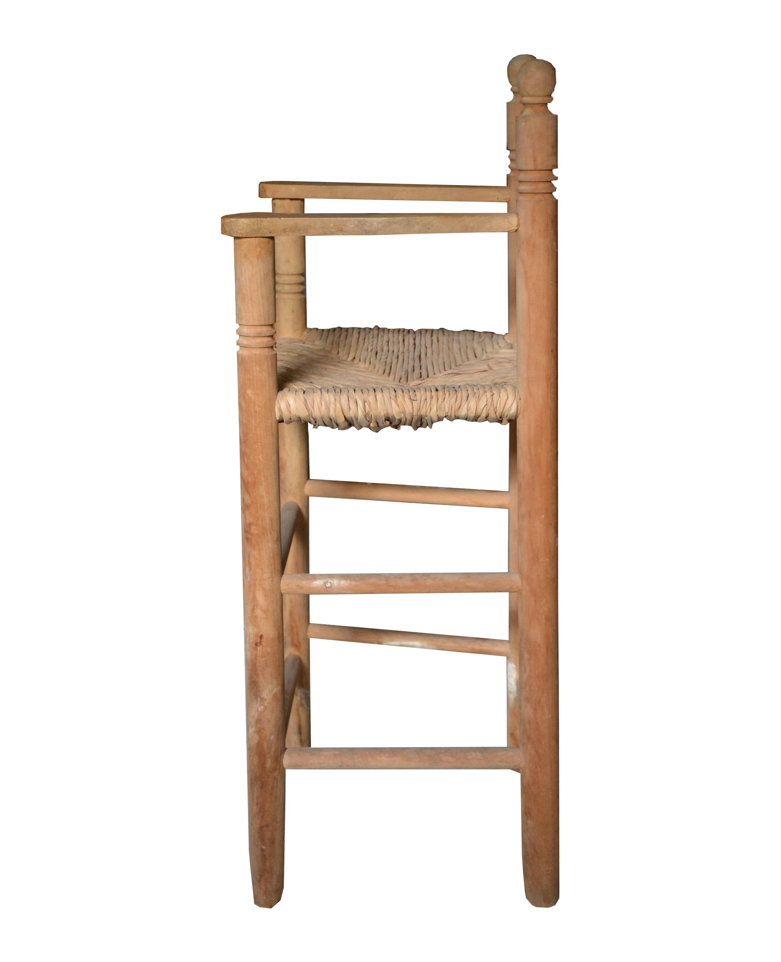 Wooden high chair