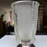 Art deco lamp jean gauthier ezan opalescent glass 1930s