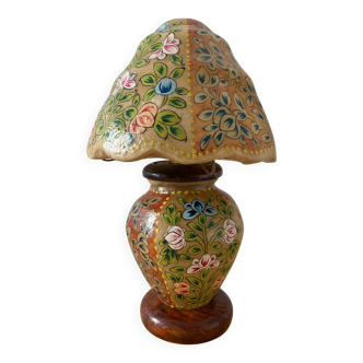 Lampe en cuir