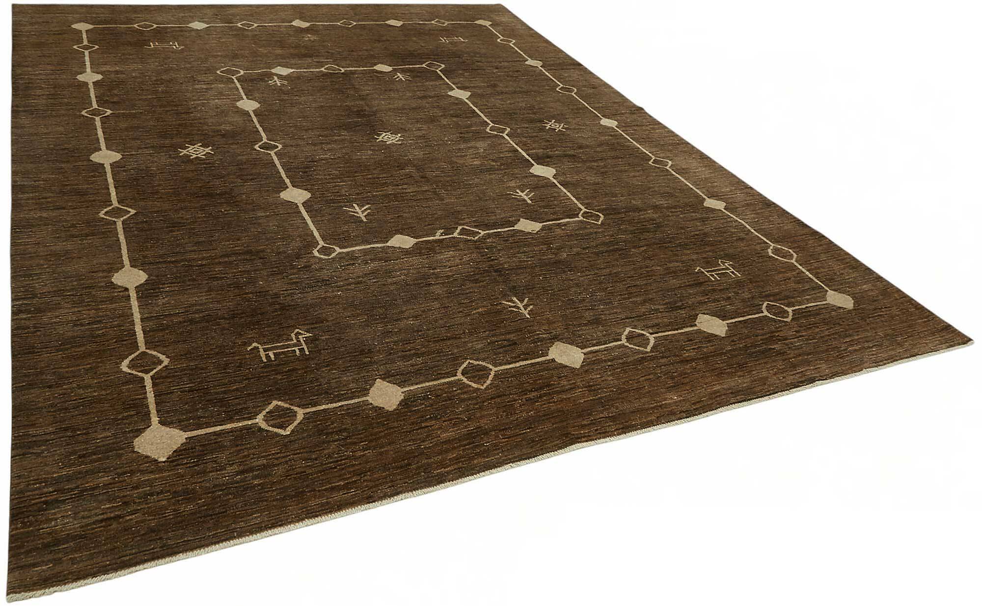 Turkish Handknotted Wool Oushak Rug 271 cm x 357 cm