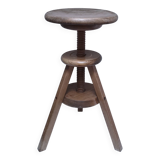 oak workshop patina stool