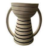 Vase blanc mat