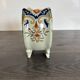 Antique cache-pot in Art Nouveau faience