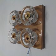 Copper and Glass Sconce from Cosack, Germany, 1960s