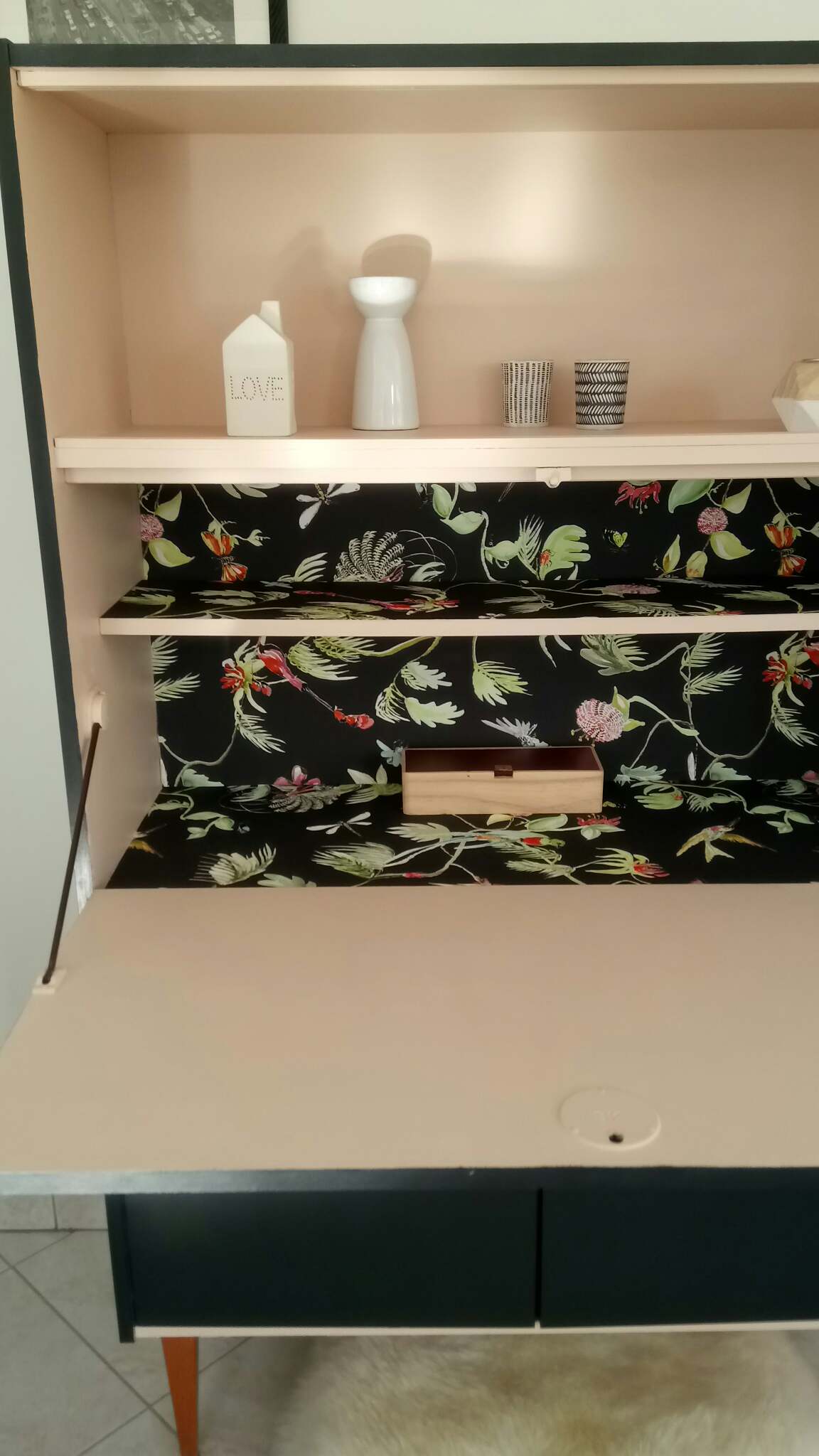 Renovated office vintage secretary